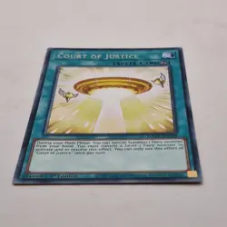 Yu-Gi-Oh! Maze of Memories Court Of Justice MAZE-EN058 Spell Card 1st Edition -3 - Image 3