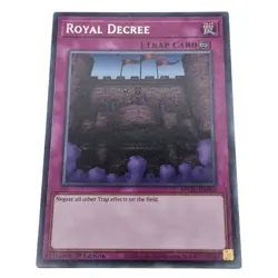 Yu-Gi-Oh! Maze of Memories Royal Degree MAZE-EN064 Trap Card 1st Edition 2023 -2 - Image 1