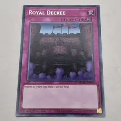 Yu-Gi-Oh! Maze of Memories Royal Degree MAZE-EN064 Trap Card 1st Edition 2023 -2 - Image 2