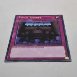 Yu-Gi-Oh! Maze of Memories Royal Degree MAZE-EN064 Trap Card 1st Edition 2023 -2 - Image 3