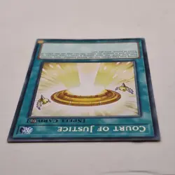 Yu-Gi-Oh! Maze of Memories Court Of Justice MAZE-EN058 Spell Card 1st Edition -5 - Image 5