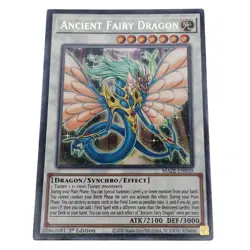 Yu-Gi-Oh! Maze of Memories Ancient Fairy Dragon MAZE-EN050 Light Card 1st (6) - Image 1