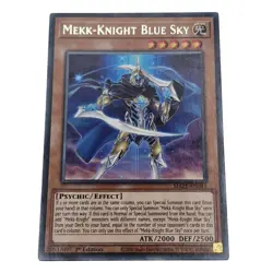Yu-Gi-Oh! Maze of Memories Mekk-Knight Blue Sky MAZE-EN043 Light Card 1st (3) - Image 1