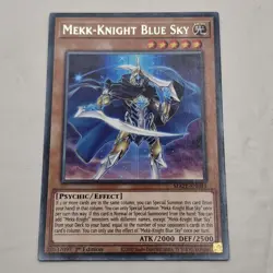 Yu-Gi-Oh! Maze of Memories Mekk-Knight Blue Sky MAZE-EN043 Light Card 1st (3) - Image 2