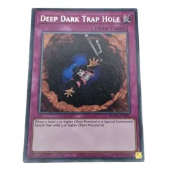 Yu-Gi-Oh! Maze of Memories Deep Dark Trap Hole MAZE-EN067 Trap Card 1st (3) - Image 1