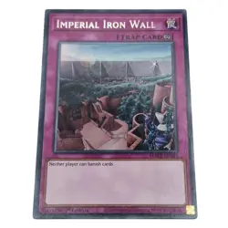 Yu-Gi-Oh! Maze of Memories Imperial Iron Wall MAZE-EN065 Trap Card 1st Edition 2 - Image 1