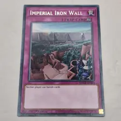 Yu-Gi-Oh! Maze of Memories Imperial Iron Wall MAZE-EN065 Trap Card 1st Edition 2 - Image 2