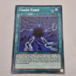 Yu-Gi-Oh! Maze of Memories Chaos Form MAZE-EN061 Spell Card 1st Edition 2023 (4) - Image 2