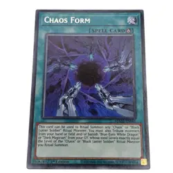 Yu-Gi-Oh! Maze of Memories Chaos Form MAZE-EN061 Spell Card 1st Edition 2023 (2) - Image 1
