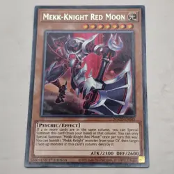 Yu-Gi-Oh! Maze of Memories Mekk-Knight Red Moon MAZE-EN045 Light Card 1st (4) - Image 2