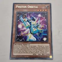 Yu-Gi-Oh! Maze of Memories Photon Orbital MAZE-EN046 Light Card 1st Edition (4) - Image 2