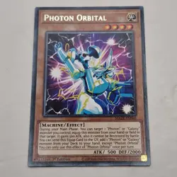 Yu-Gi-Oh! Maze of Memories Photon Orbital MAZE-EN046 Light Card 1st Edition (3) - Image 2