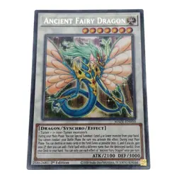 Yu-Gi-Oh! Maze of Memories Ancient Fairy Dragon MAZE-EN050 Light Card 1st (5) - Image 1