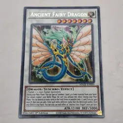 Yu-Gi-Oh! Maze of Memories Ancient Fairy Dragon MAZE-EN050 Light Card 1st (5) - Image 2