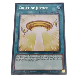 Yu-Gi-Oh! Maze of Memories Court Of Justice MAZE-EN058 Spell Card 1st Edition -6 - Image 1