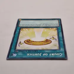 Yu-Gi-Oh! Maze of Memories Court Of Justice MAZE-EN058 Spell Card 1st Edition -6 - Image 5
