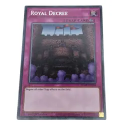 Yu-Gi-Oh! Maze of Memories Royal Degree MAZE-EN064 Trap Card 1st Edition 2023 -3 - Image 1