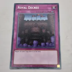 Yu-Gi-Oh! Maze of Memories Royal Degree MAZE-EN064 Trap Card 1st Edition 2023 -3 - Image 2