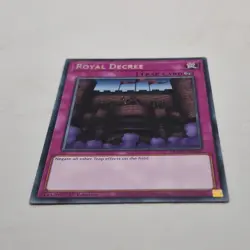 Yu-Gi-Oh! Maze of Memories Royal Degree MAZE-EN064 Trap Card 1st Edition 2023 -3 - Image 3