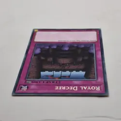 Yu-Gi-Oh! Maze of Memories Royal Degree MAZE-EN064 Trap Card 1st Edition 2023 -3 - Image 5