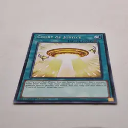 Yu-Gi-Oh! Maze of Memories Court Of Justice MAZE-EN058 Spell Card 1st Edition -2 - Image 3
