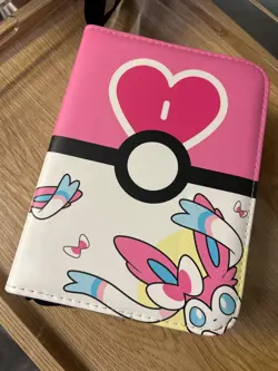 Pokemon Card Binder With OVER 130 CARDS INCLUDED! - Image 1