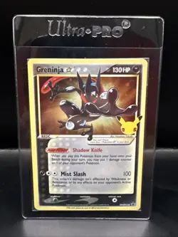 Pokemon TCG Celebrations Sealed Greninja Gold Star Promo Card SWSH144 - Image 2