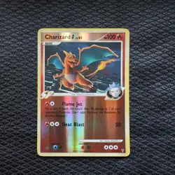 2009 Pokemon TCG Supreme Victors Charizard Lv.65 Reverse Holo Card 20/147 MP - Image 1