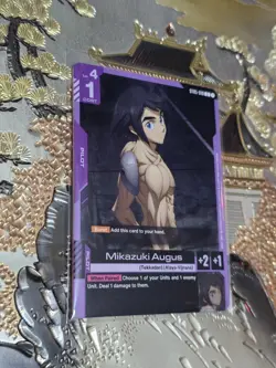 Gundam Card Game Mikazuki Augus C ST05: Iron Bloom - Image 1