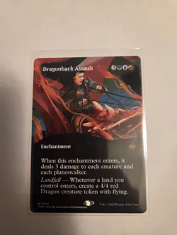 Dragonback Assault (Borderless) Tarkir: Dragonstorm Regular #355 MTG - Image 1