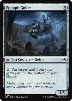 Epitaph Golem - Near Mint MTG Innistrad Remastered - Image 1