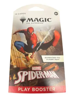 MTG: Magic The Gathering Marvel Spider-Man Play Sleeved Booster Pack - Image 1