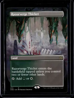Razorverge Thicket - 373 - ONE - NM - MTG Magic the Gathering - Image 1