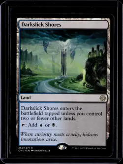 Darkslick Shores - 250 - ONE - NM - MTG Magic the Gathering - Image 1