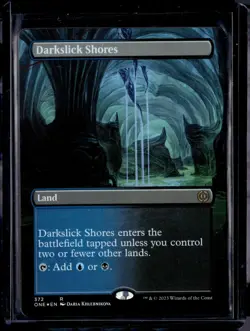 Darkslick Shores - 372 - Foil - ONE - NM - MTG Magic the Gathering - Image 1