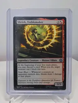Shriek, Treblemaker Marvel's Spider-Man Regular 0144 Magic The Gathering MTG - Image 1