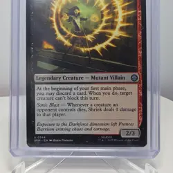 Shriek, Treblemaker Marvel's Spider-Man Regular 0144 Magic The Gathering MTG - Image 4