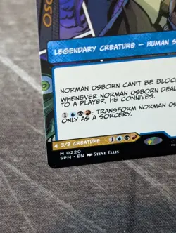 MTG, Norman Osborn (#0220), Marvel's Spider-Man, Borderless Non-Foil, NM Mythic - Image 4