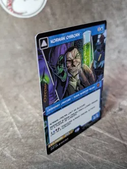 MTG, Norman Osborn (#0220), Marvel's Spider-Man, Borderless Non-Foil, NM Mythic - Image 5