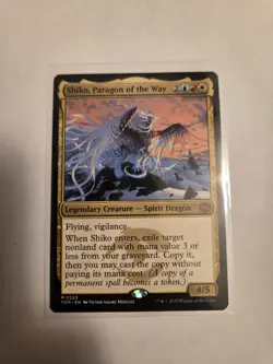 Shiko Paragon of The Way Tarkir: Dragonstorm Regular #223 MTG - Image 1