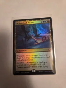 MTG Dragonback Assault Foil #179 LP - Image 1