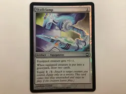 MTG Darksteel SKULLCLAMP Foil LP (BIN) Graded Power - Image 1