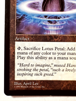 Magic the Gathering * MTG * 1 x Lotus Petal * Tempest * LP - Image 3
