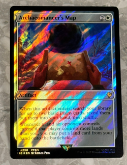 Archaeomancer's Map Surge Foil 230 R MTG Final Fantasy FIC NM X1 - Image 1