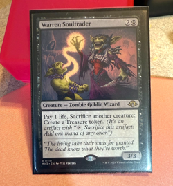 Warren Soultrader 0110 Modern Horizons 3 Magic the Gathering MTG Pete Venters - Image 1
