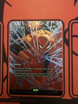 MTG: Tangle (Borderless) - #38 - Marvel's Spider-Man - Foil - NM - Image 1