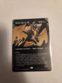Betor, Kin to All (Borderless) Tarkir: Dragonstorm Regular #353 MTG - Image 1