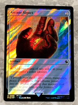 Arcane Signet Surge Foil 335 C MTG Final Fantasy FIC NM X1 - Image 1