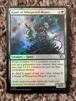 Kami of Whispered Hope Foil March Of The Machines MTG NM - Image 1