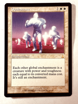 Magic The Gathering MTG Urza’s Destiny - 2 x Opalescence Never Played NM - Image 3
